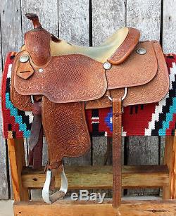 16 Cow Horse/Reining Saddle by Trophy Tack Bixby, OK