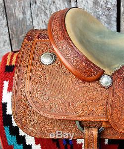 16 Cow Horse/Reining Saddle by Trophy Tack Bixby, OK