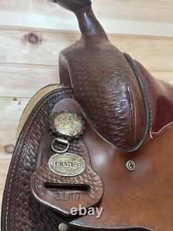 16 Crates Equi-Fit Western Trail Saddle Model 2160