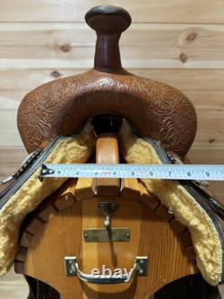 16 Crates Saddlery Western Show Saddle model 206