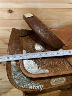 16 Crates Saddlery Western Show Saddle model 206