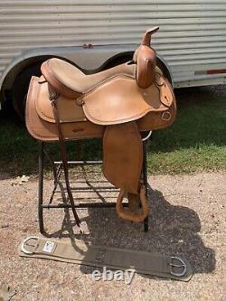 16 Crates Trail Western Horse Saddle SQHB Model 218-4