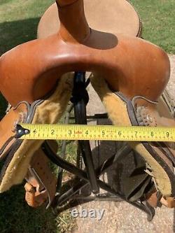 16 Crates Trail Western Horse Saddle SQHB Model 218-4