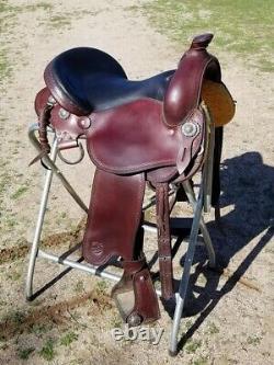 16 Crest Ridge Western Trail Saddle The Crusade Elite. 7 Wide Gaited Tree