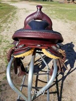 16 Crest Ridge Western Trail Saddle The Crusade Elite. 7 Wide Gaited Tree