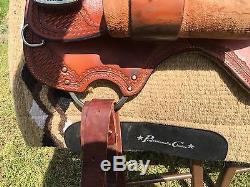 16 Custom Billy Cook reining Saddle. 8 Gullet