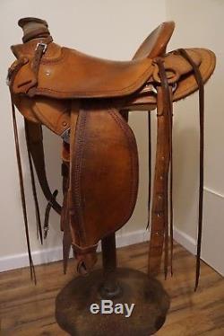 16 Custom Wade Saddle by Brian Castagno