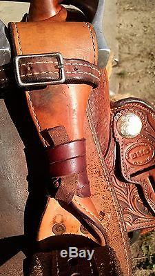 16'' DHS Custom Working Cow Horse Saddle
