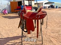 16 Dakota Draft horse saddle