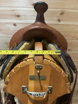 16 Dakota Saddlery Western Trail Saddle Model 202