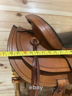 16 Dakota Saddlery Western Trail Saddle Model 202