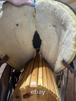 16 Dakota Saddlery Western Trail Saddle Model 202
