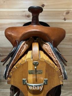 16 Dakota Sweptback Trainer Western Work Saddle Model 421