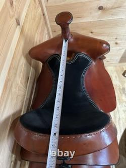 16 Dakota Sweptback Trainer Western Work Saddle Model 421