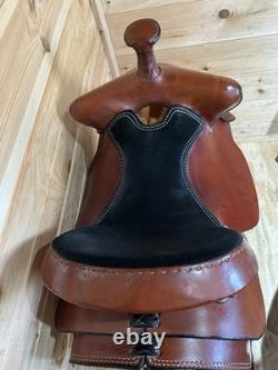 16 Dakota Sweptback Trainer Western Work Saddle Model 421