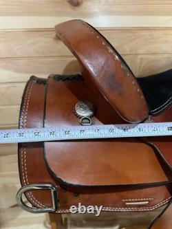 16 Dakota Sweptback Trainer Western Work Saddle Model 421