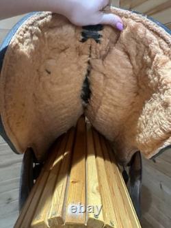 16 Dakota Sweptback Trainer Western Work Saddle Model 421