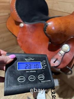 16 Dakota Sweptback Trainer Western Work Saddle Model 421