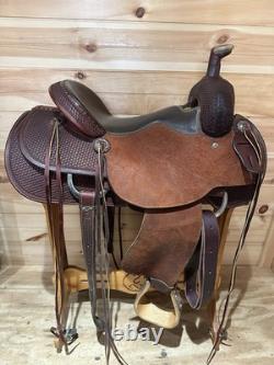 16 Diamond K Saddlery Ranch Roper Western Saddle