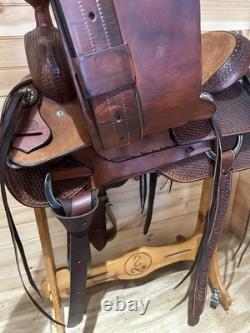 16 Diamond K Saddlery Ranch Roper Western Saddle