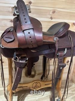 16 Diamond K Saddlery Ranch Roper Western Saddle