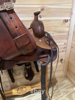 16 Diamond K Saddlery Ranch Roper Western Saddle