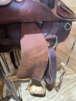 16 Diamond K Saddlery Ranch Roper Western Saddle