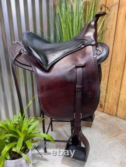 16 Eli Miller Buena Vista Western Gaited Trail Saddle Ex Condition