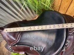 16 Eli Miller Buena Vista Western Gaited Trail Saddle Ex Condition