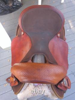 16'' FABTRON #7342 T GAITED ENDURANCE Western Trail saddle LEATHER/CORDURA USA 16'' FABTRON #7342 T GAITED ENDURANCE Western Trail saddle LEATHER/CORDURA USA