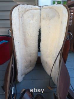 16'' FABTRON #7342 T GAITED ENDURANCE Western Trail saddle LEATHER/CORDURA USA 16'' FABTRON #7342 T GAITED ENDURANCE Western Trail saddle LEATHER/CORDURA USA