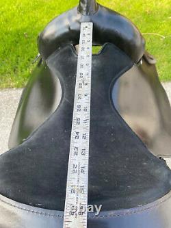 16 FABTRON Black Light Weight Western Horse Saddle #7109B