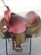 16'' Fabtron #7142 Brown Western Gaited Trail Saddle Fqh Bars Leather /cordura