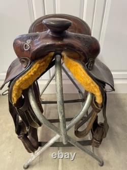 16 Fallis Balanced Ride Western Saddle