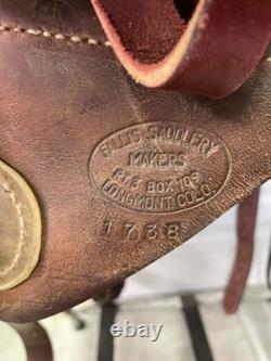 16 Fallis Balanced Ride Western Saddle