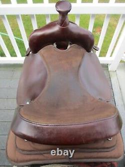 16'' Great Plains WKS4116 Western Barrel/trail saddle FQH BARS, leather &cordura