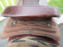 16'' Great Plains WKS4116 Western Barrel/trail saddle FQH BARS, leather &cordura