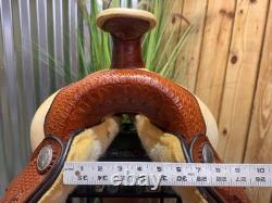 16 HEREFORD Tex-Tan Range Boss Western Ranch Show Saddle BEAUTIFUL