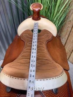 16 HEREFORD Tex-Tan Range Boss Western Ranch Show Saddle BEAUTIFUL