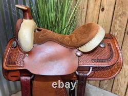 16 HEREFORD Tex-Tan Range Boss Western Ranch Show Saddle BEAUTIFUL