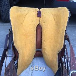 16 Henderson Team Penning cutting saddle