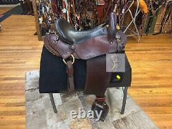 16 Imus 4 Beat Gaited Horse Saddle(amish Made)