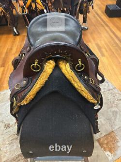 16 Imus 4 Beat Gaited Horse Saddle(amish Made)