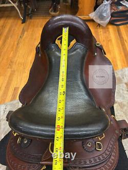 16 Imus 4 Beat Gaited Horse Saddle(amish Made)