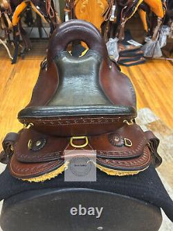 16 Imus 4 Beat Gaited Horse Saddle(amish Made)