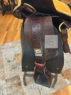 16 Imus 4 Beat Gaited Horse Saddle(amish Made)