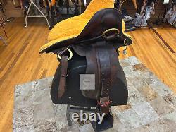 16 Imus 4 Beat Gaited Horse Saddle(amish Made)