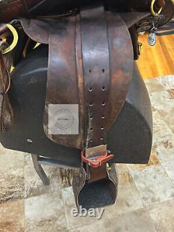 16 Imus 4 Beat Gaited Horse Saddle(amish Made)