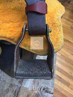 16 Imus 4 Beat Gaited Horse Saddle(amish Made)