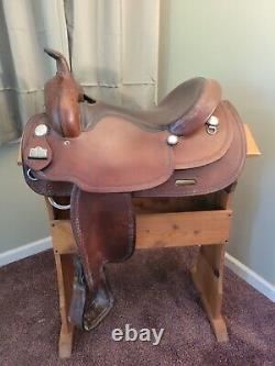 16 Inch Big Horn Western Saddle